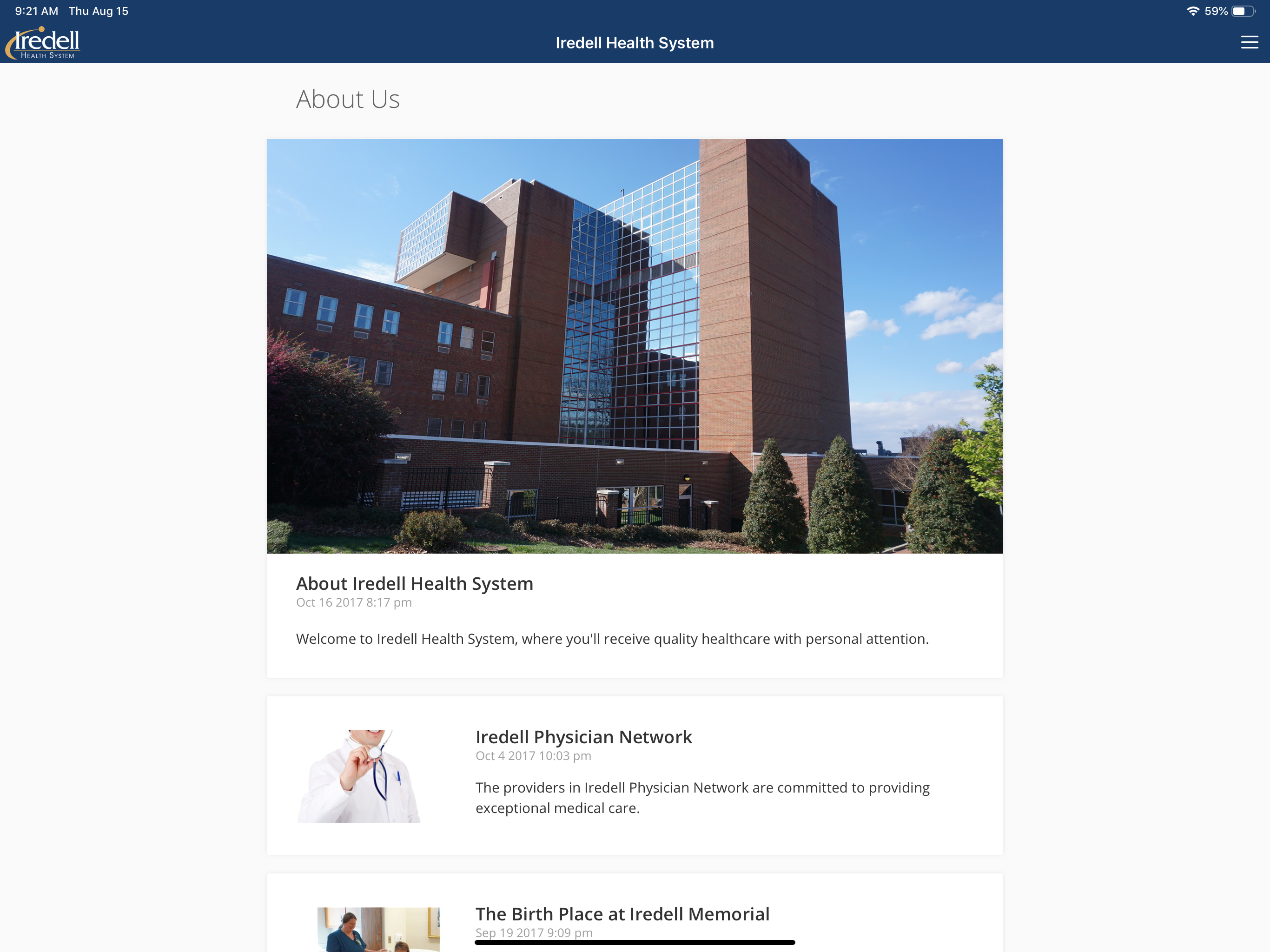 I-Connect with Iredell Health