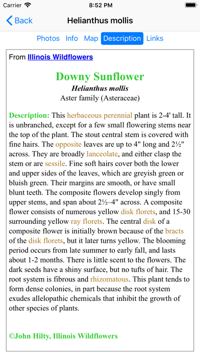 Kansas Wildflowers Screenshot