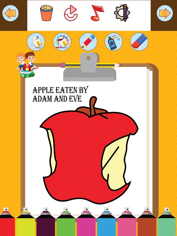 Bible coloring book stories iPad screenshot 4 - Education app