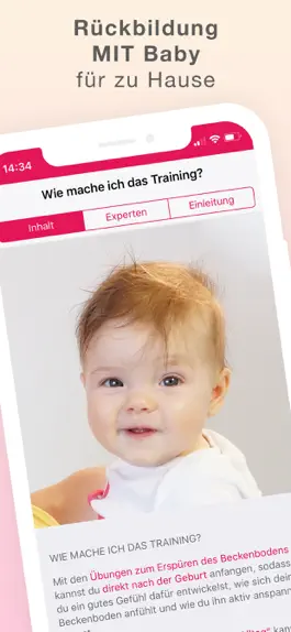 Game screenshot Fit mit Baby - Rückbildung App apk