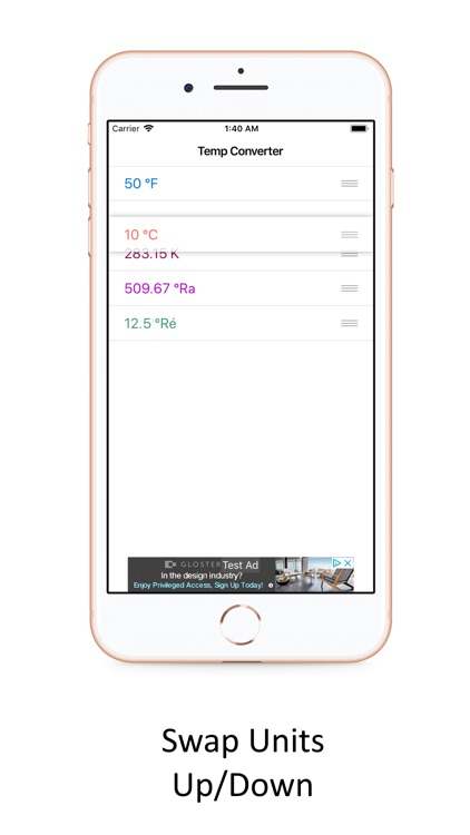 Temperature Converter °C °F K