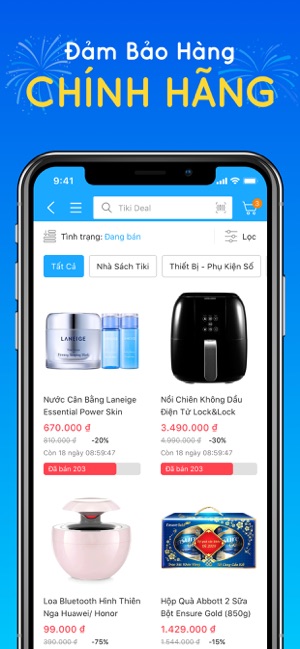 Tiki Mua Sắm Shopping Tiện Lợi(圖1)-速報App