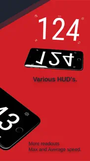 sp33dy - gps speedometer hud iphone screenshot 3