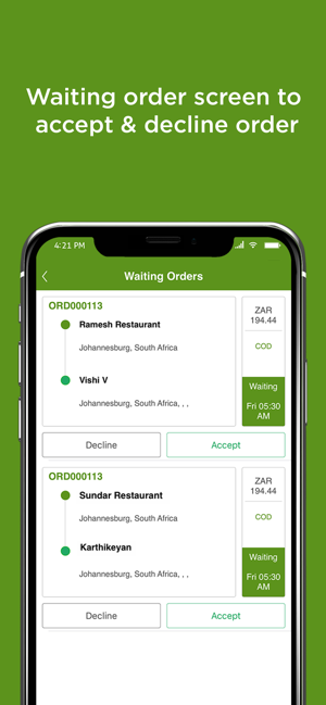 SpazaEats Driver Food Delivery(圖2)-速報App