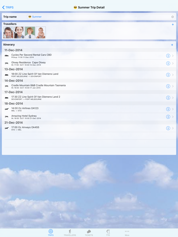 Screenshot #5 pour tripKeeper