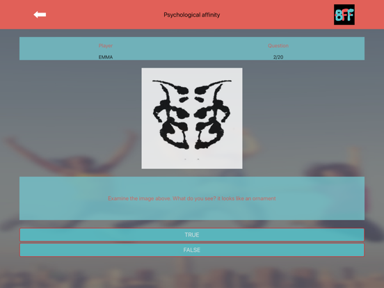 BFF Friendship Test: BFFBot iPad screenshot 4 - Entertainment app
