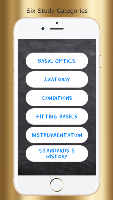 OptiQuiz Contact Lens Screenshot