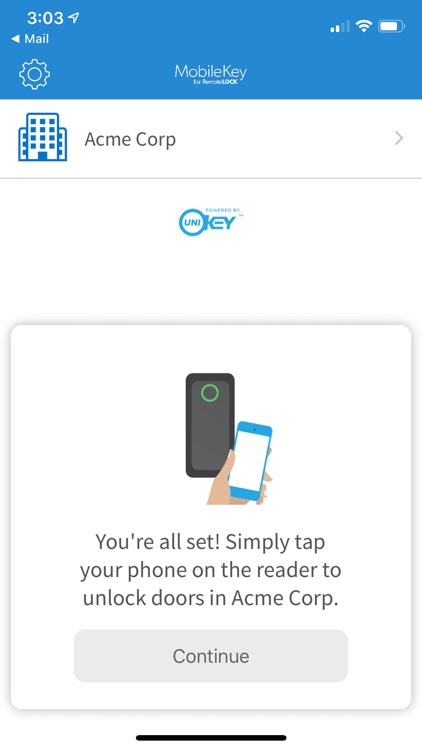 MobileKey for RemoteLock
