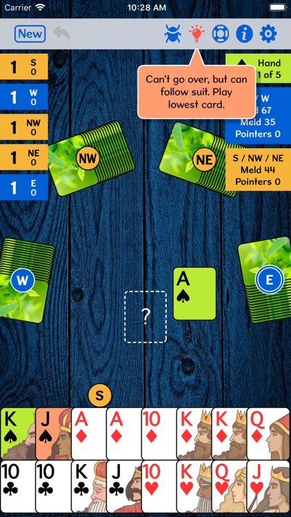 5-Handed Pinochle+ screenshot-8