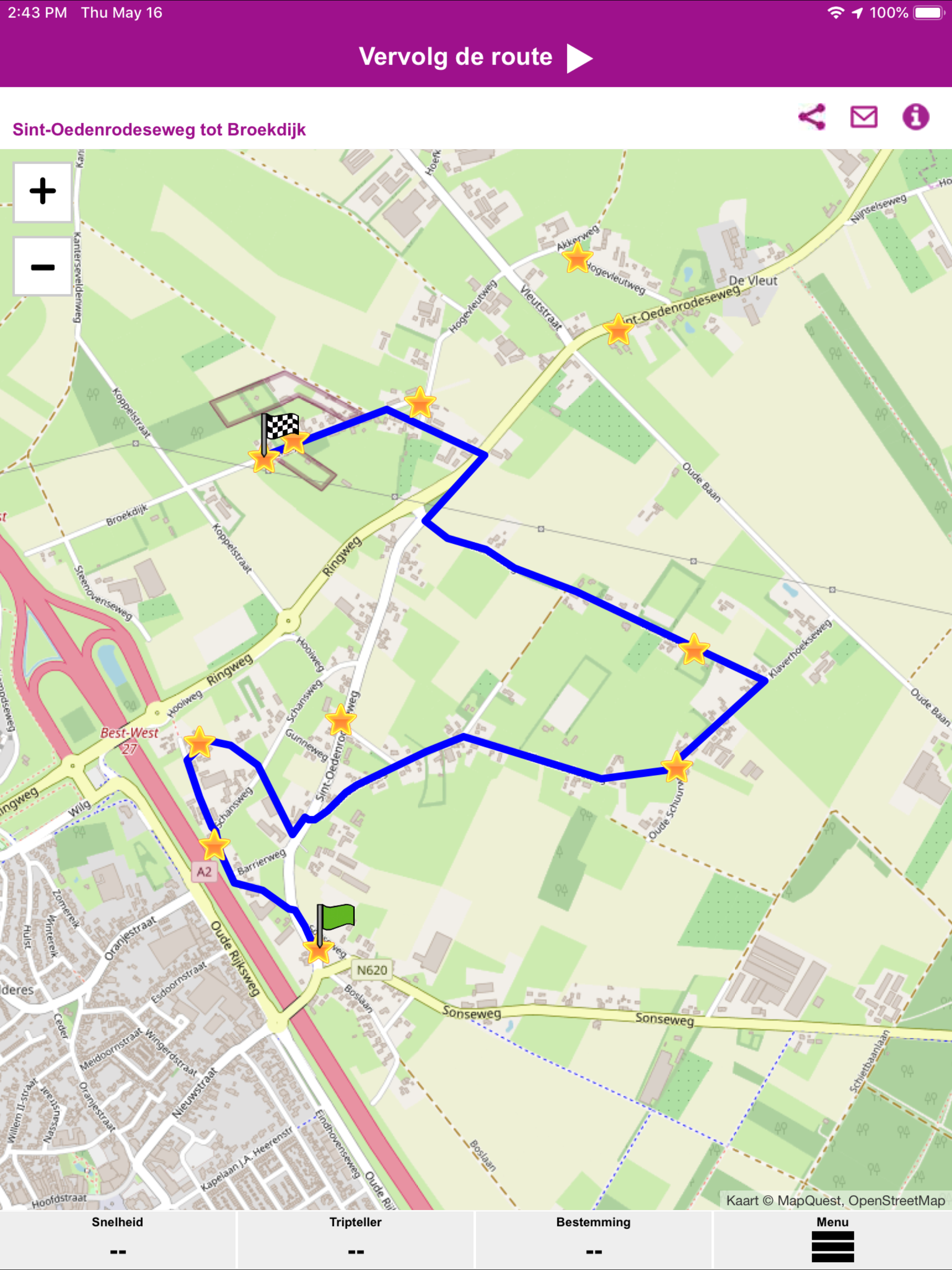 Routes in Het Groene Woud screenshot 6