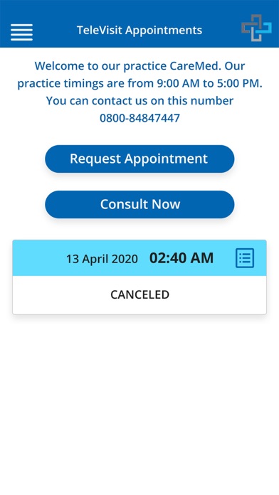 Screenshot #1 pour Practice EHR TeleVisit