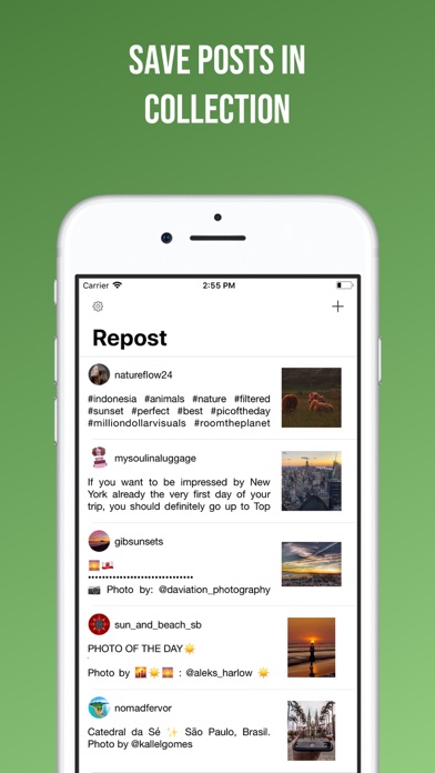 Screenshot #2 pour Repost sharing pour instagram