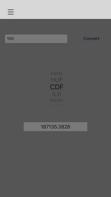 Unit conversion artifact