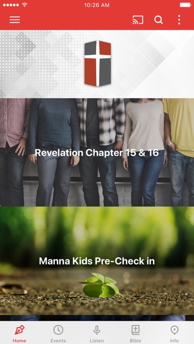 Manna Fellowship Church Screenshot