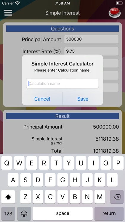 Simple Interest Calculator