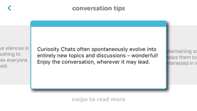 Curiosity Chats Screenshot