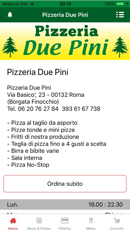 Pizzeria Due Pini - Finocchio