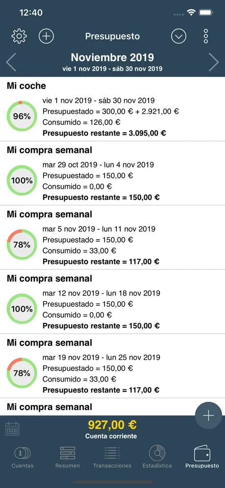 Mi presupuesto 2017