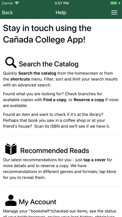 Cañada College Library screenshot-4