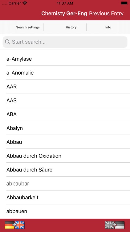 Dictionary of Chemistry DE-EN