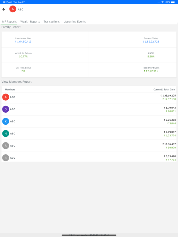 Screenshot #5 pour Wealth eOffice