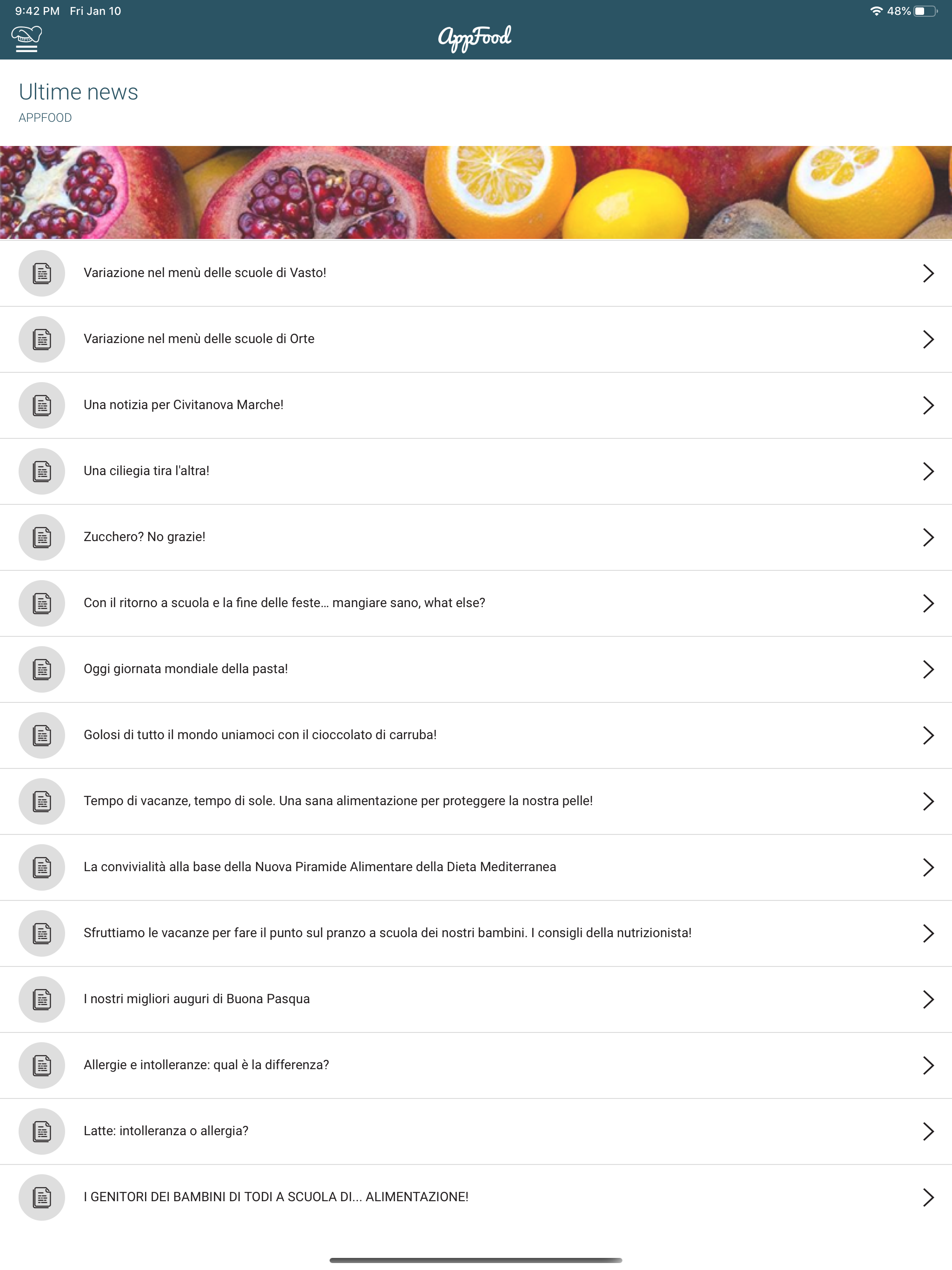 APP FOOD - All Food SpA