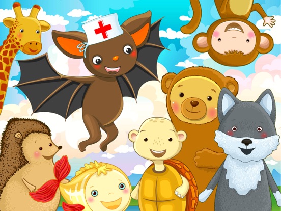 BAT VET! Doctor games for kids iPad screenshot 3 - Education app