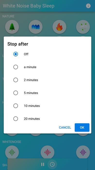 White Noise Baby Sleep Screenshot