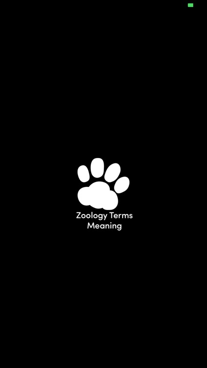 Zoology Terms Meaning