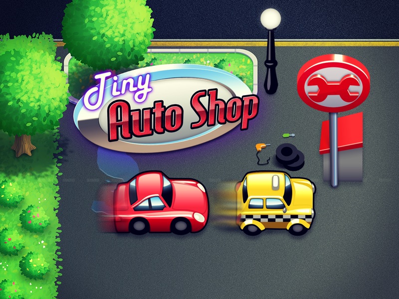 Tiny Auto Shop: Juego de Coche screenshot 6