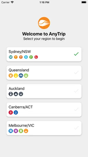 AnyTrip screenshot 1