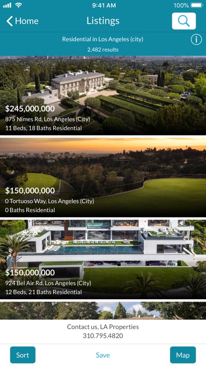 LA Properties Search