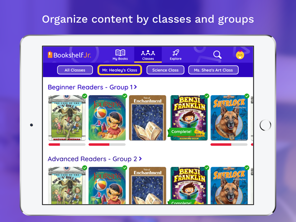 #4. Bookshelf Jr. (iOS) 由: VitalSource Technologies, Inc.