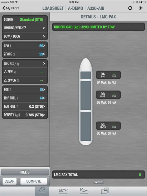 Flysmart+ Loadsheet - Business App | MWM