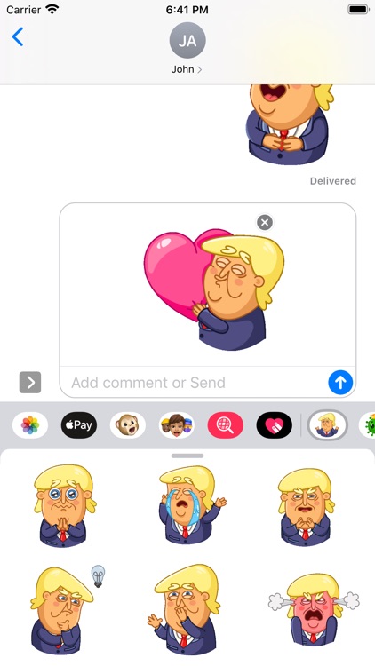 Trump Animations Stickers