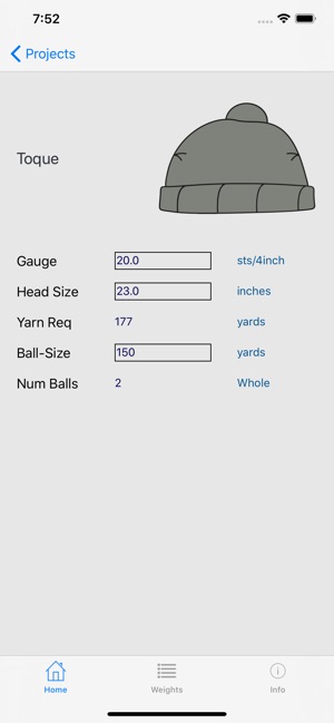 Knitting Yarn Calc Pro(圖5)-速報App
