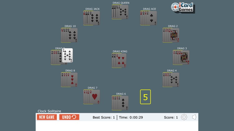 Clock Card Games screenshot-3