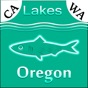 Oregon-CA-WA: Lakes & Fishes app download