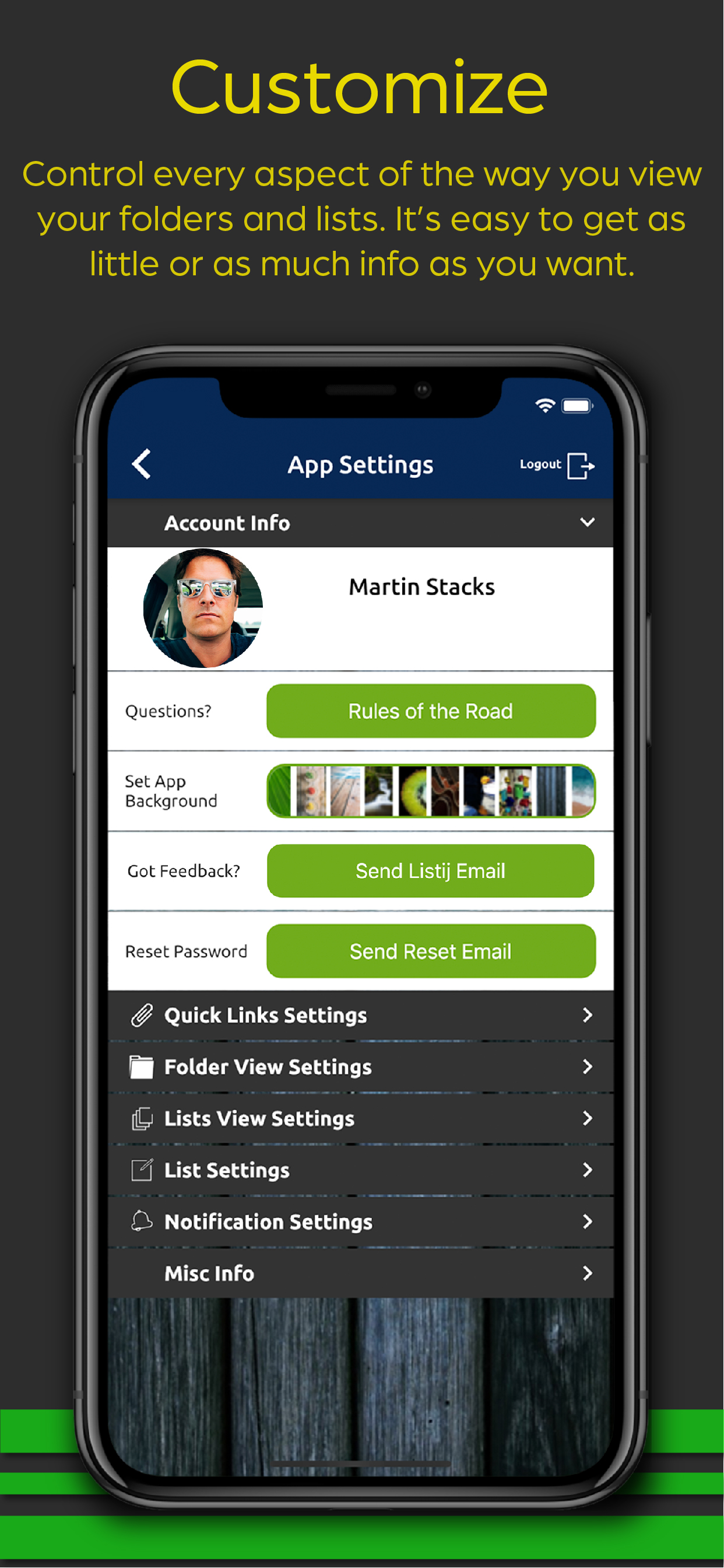 Listij: share lists & to-do screenshot 8