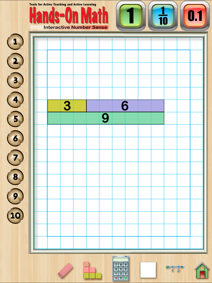 #5. Hands-On Math Number Sense (iOS) Podle: Ventura Educational Systems