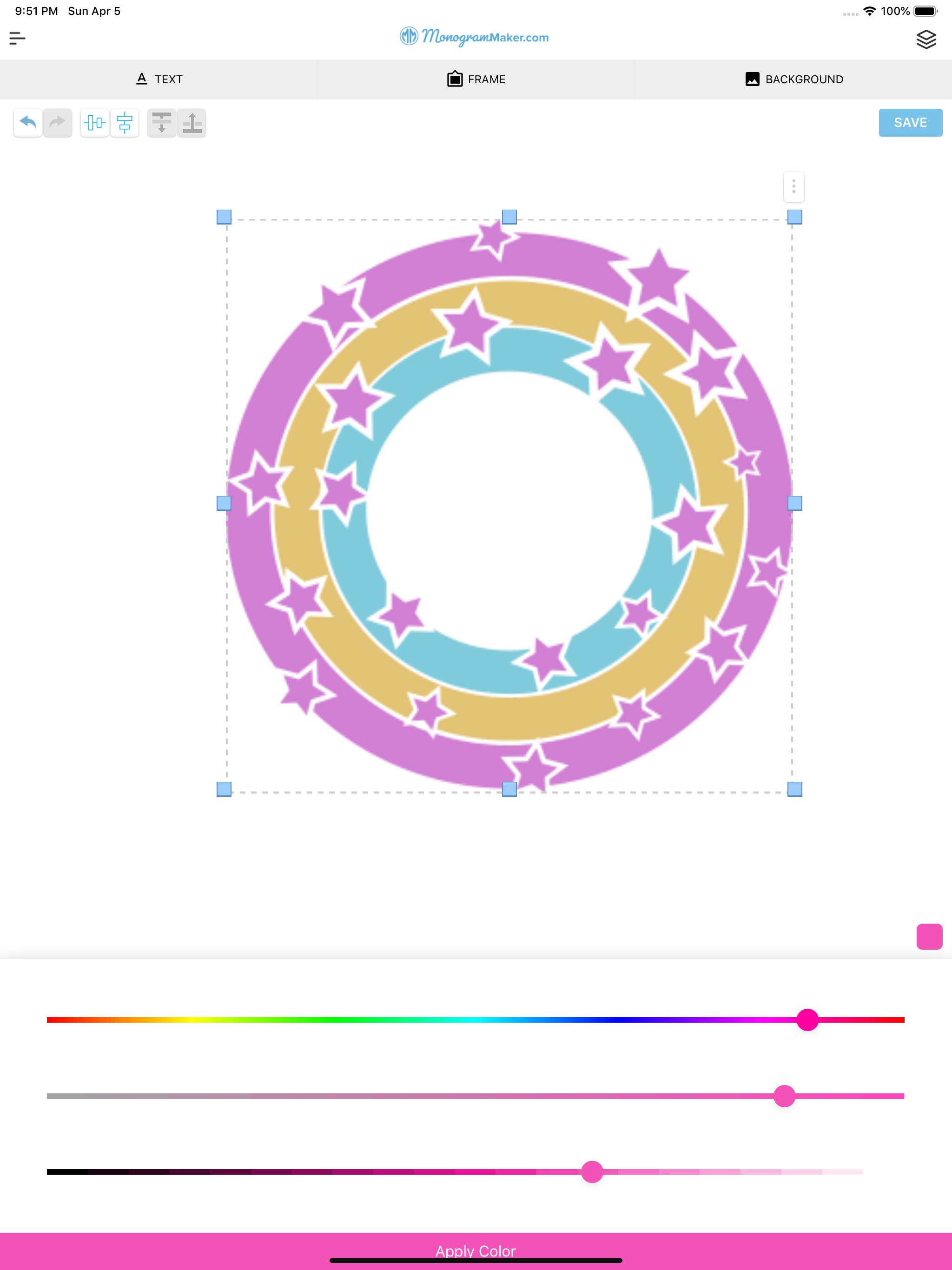 Monogram Maker App