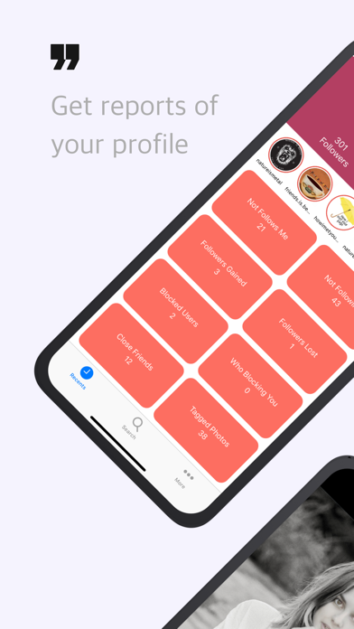 Followly: Profile Reports+のおすすめ画像1
