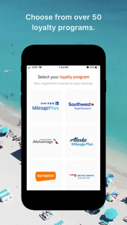 Rocketmiles screenshot 2