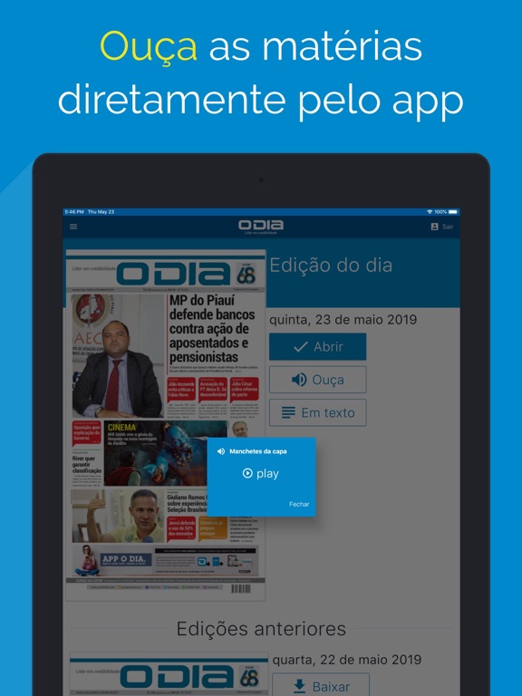 Screenshot #6 pour Jornal O Dia - PI