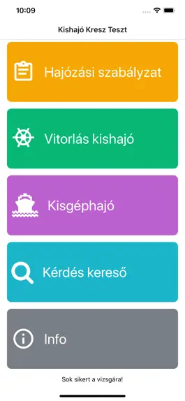 Game screenshot Kishajó Kresz Teszt mod apk