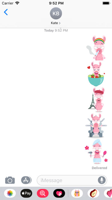 Alpaca Stickers Screenshot 2