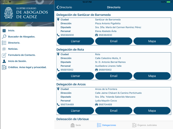 Screenshot #6 pour Il. Colegio de Abogados Cadiz