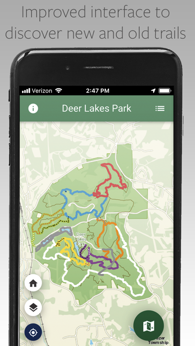 Allegheny County Parks Trails Screenshot