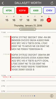 METARs Aviation Weather iphone bilder 2