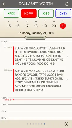 METARs Aviation Weather iPhone image 2